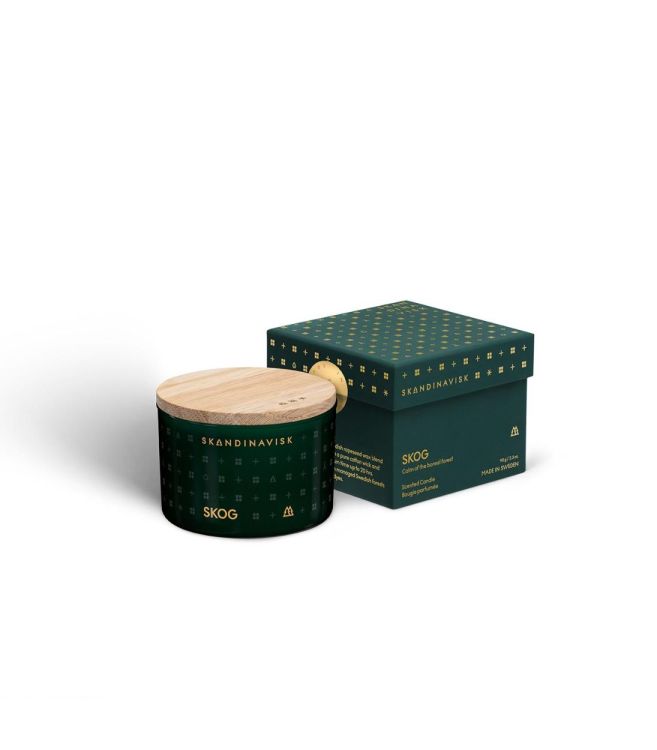 Skandinavisk Bougie Parfumée SKOG 90g (Forest Green) - Panache (Koksijde)