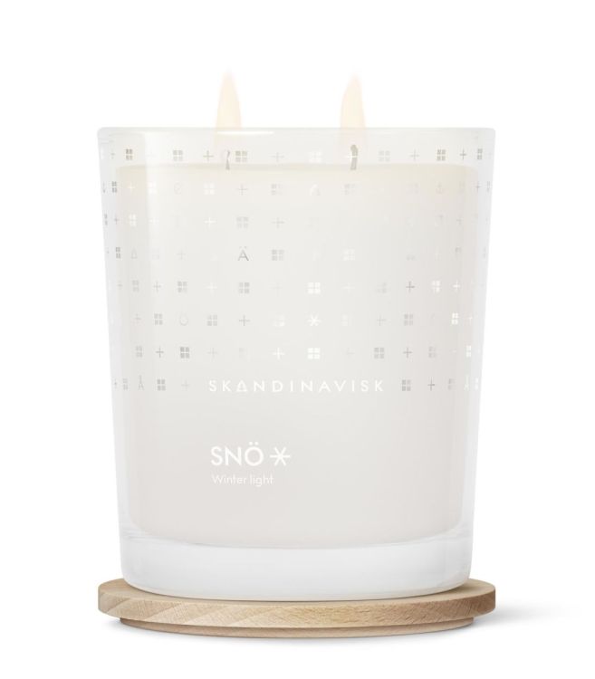 Skandinavisk Bougie Parfumée SNÖ 350g (White) - Panache (Koksijde)