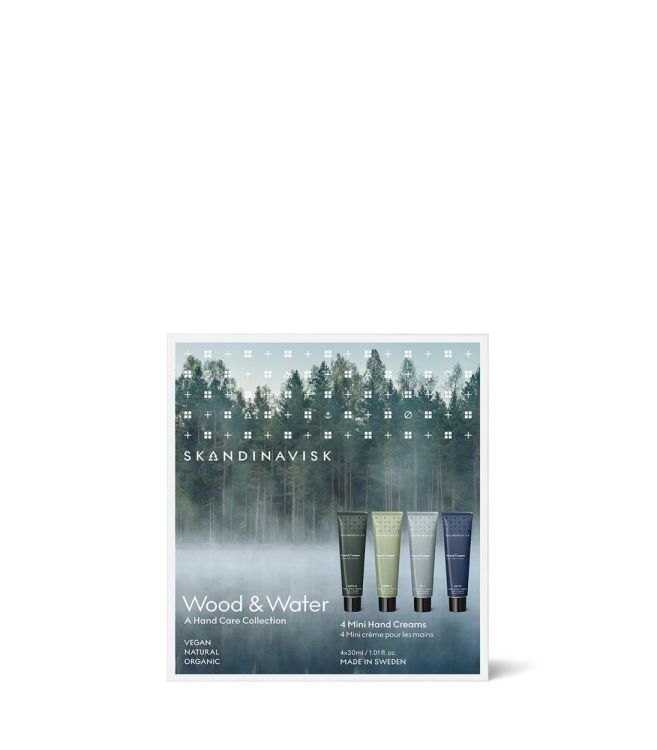 Skandinavisk Wood & Water giftset 4x handcream 30ml (Multi) - Panache (Koksijde)