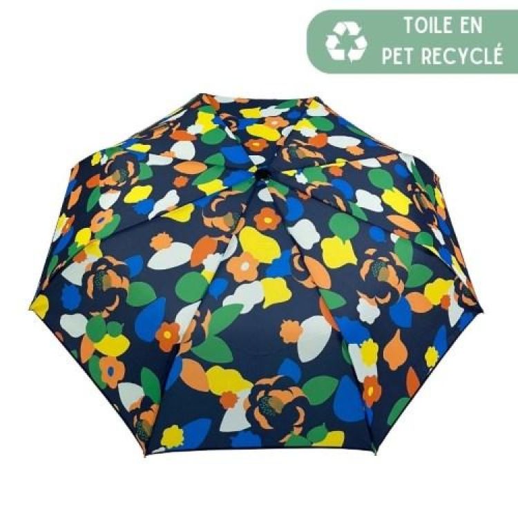 Smati Parapluie compact Florelys (Navy) - Panache (Koksijde)