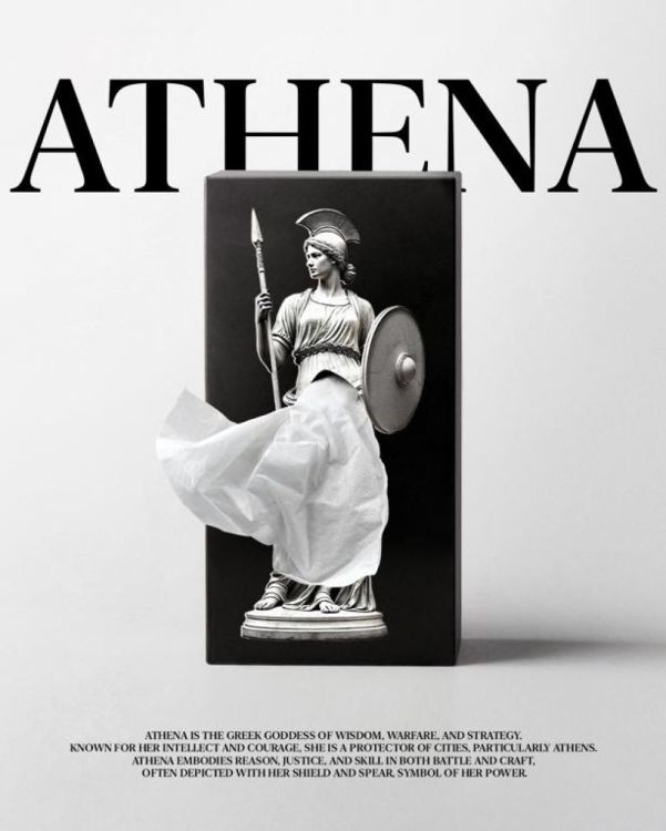 Spextrum Tissue Up Mythologie - Athena (Zwart) - Panache (Koksijde)