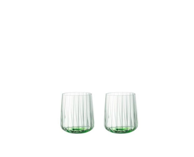 Spiegelau Lifestyle 2 Tumblers Leaf 34cl (Groen) - Panache (Koksijde)