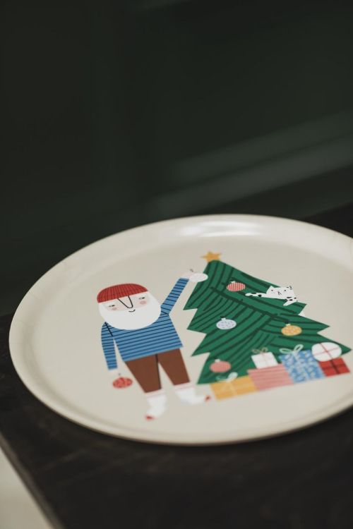 Spira Of Sweden Dienblad Jul-Ebbot Ø31cm () - Panache (Koksijde)