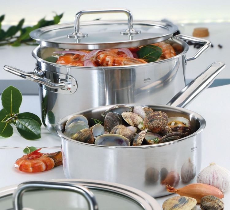 Spring Casserole avec couvercle Brigade 16cm () - Panache (Koksijde)