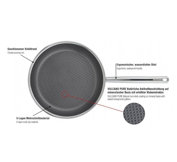 Spring Vulcano Cut Resist bakpan 28cm () - Panache (Koksijde)