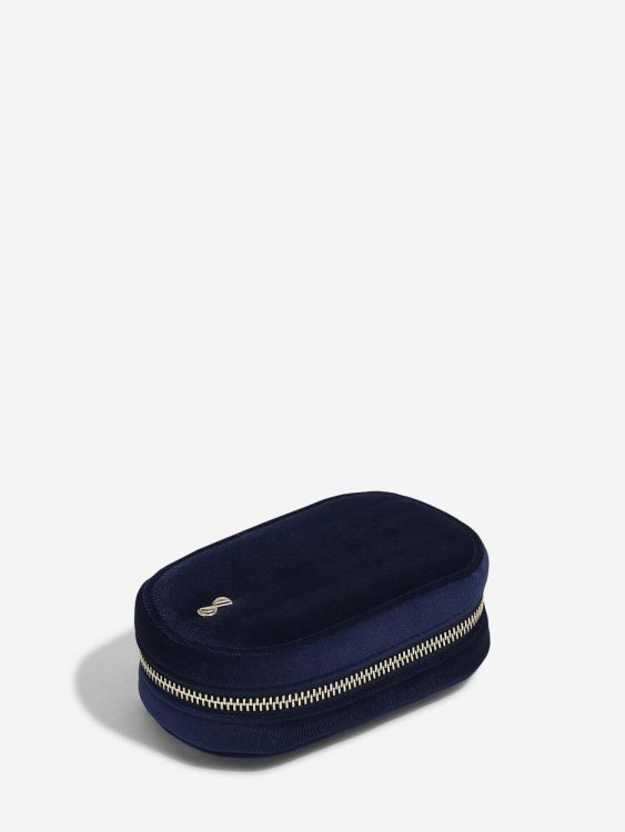 Stackers Compact Cosmetic Case (Navy velvet) - Panache (Koksijde)