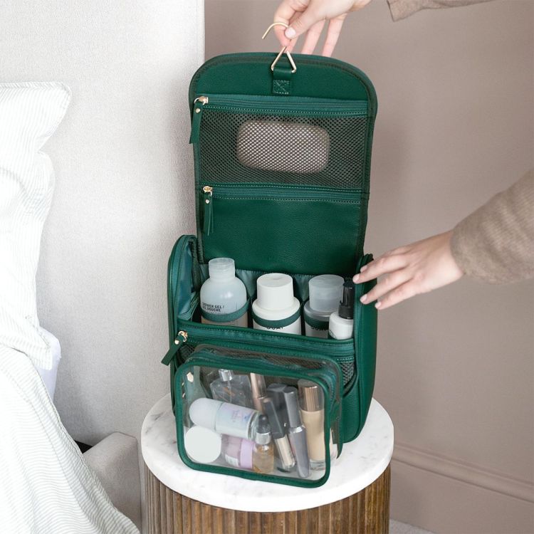 Stackers Hanging Washbag Forest Green (Forest Green) - Panache (Koksijde)