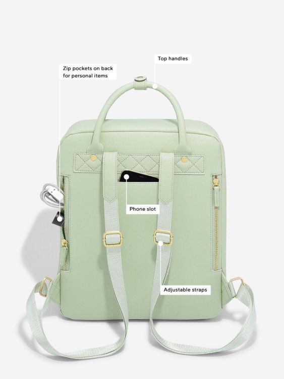 Stackers Picnic Backpack (Sage green) - Panache (Koksijde)