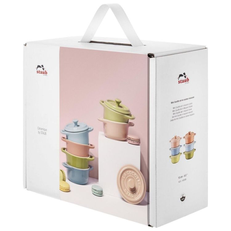 Staub 6 Cocottes 200ml Macaron (Multi) - Panache (Koksijde)