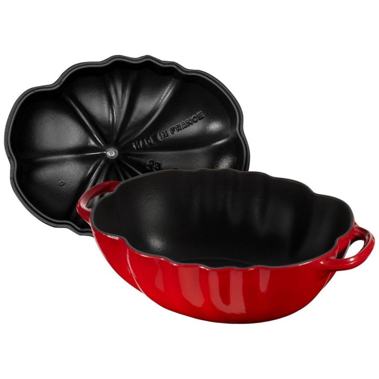 Staub Cocotte Tomate 25 cm / 3 L (Rood) - Panache (Koksijde)