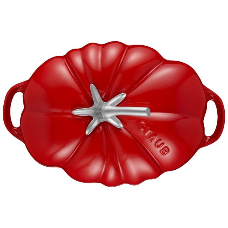 Staub Cocotte Tomate 25 cm / 3 L (Rood) - Panache (Koksijde)
