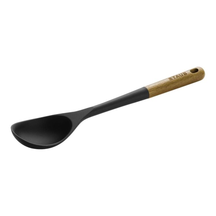 Staub Keukenhulpjesset Acacia 5-delig (Zwart) - Panache (Koksijde)