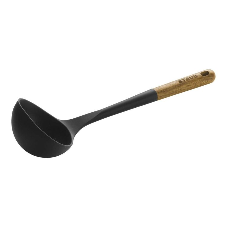 Staub Keukenhulpjesset Acacia 5-delig (Zwart) - Panache (Koksijde)