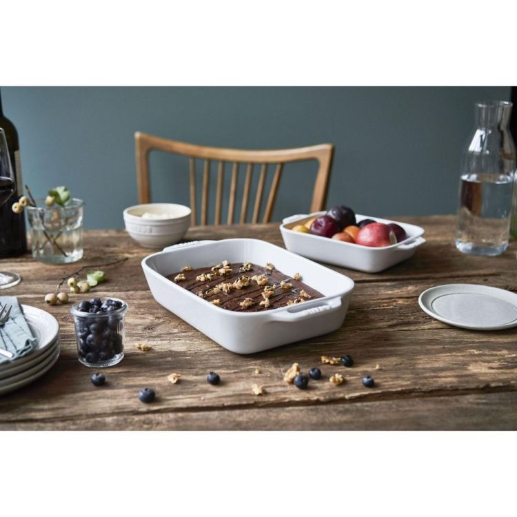 Staub Ovenschotelset 3-delig (Wit) - Panache (Koksijde)