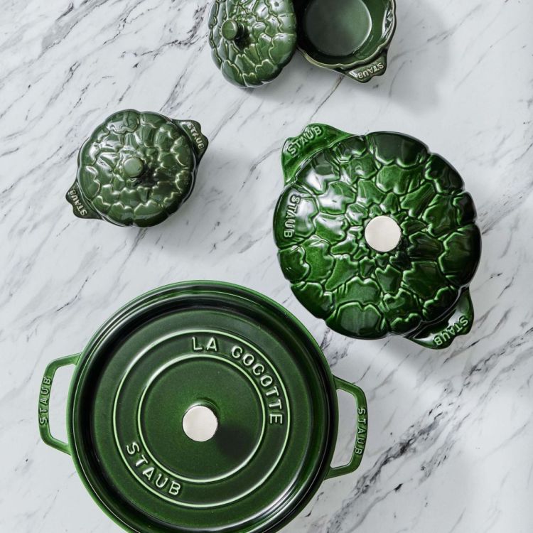 Staub Ronde cocotte 24cm / 3,7l (Basilicum) - Panache (Koksijde)