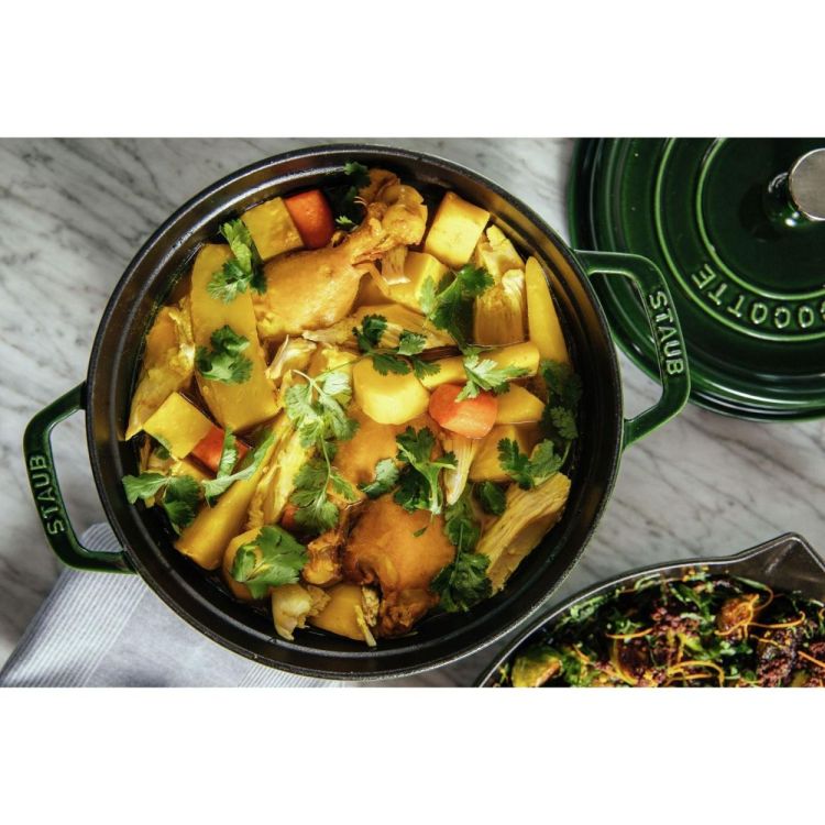 Staub Ronde cocotte 24cm / 3,7l (Basilicum) - Panache (Koksijde)