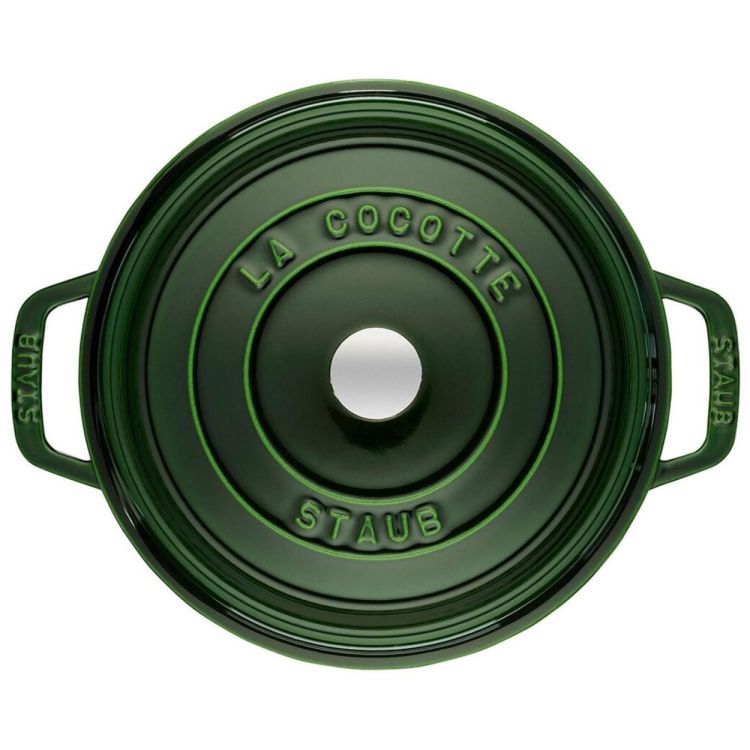 Staub Ronde cocotte 24cm / 3,7l (Basilicum) - Panache (Koksijde)