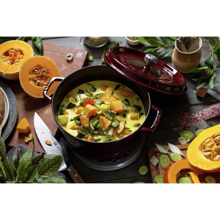 Staub Ronde cocotte 24cm / 3,7l (Grenadine) - Panache (Koksijde)