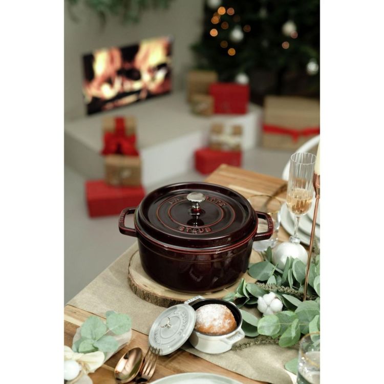 Staub Ronde cocotte 24cm / 3,7l (Grenadine) - Panache (Koksijde)