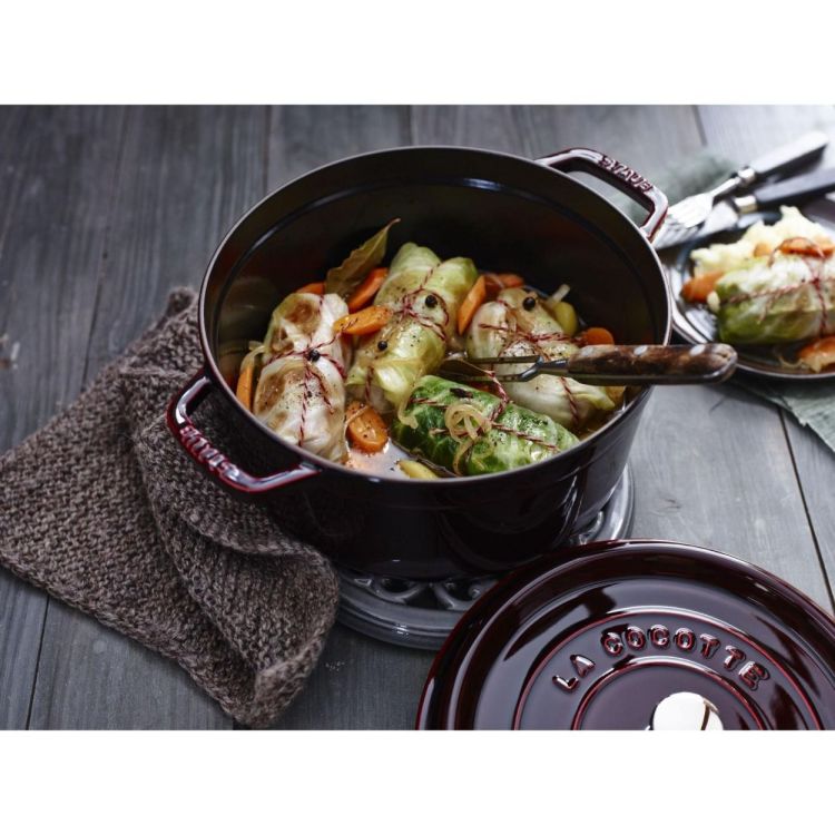 Staub Ronde cocotte 24cm / 3,7l (Grenadine) - Panache (Koksijde)