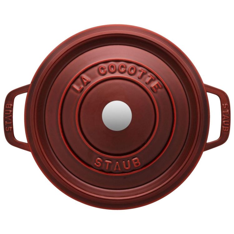 Staub Ronde cocotte 24cm / 3,7l (Grenadine) - Panache (Koksijde)