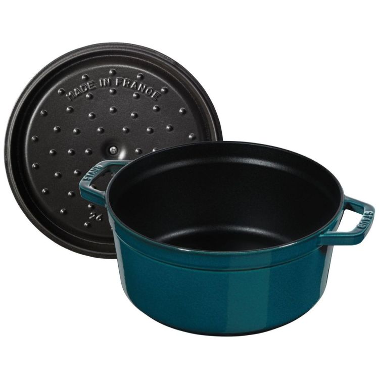 Staub Ronde cocotte 24cm / 3,7l (La Mer) - Panache (Koksijde)
