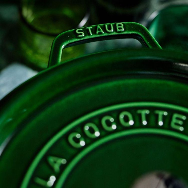 Staub Ronde cocotte 26cm / 5,25l Basilicum (Basilicum) - Panache (Koksijde)