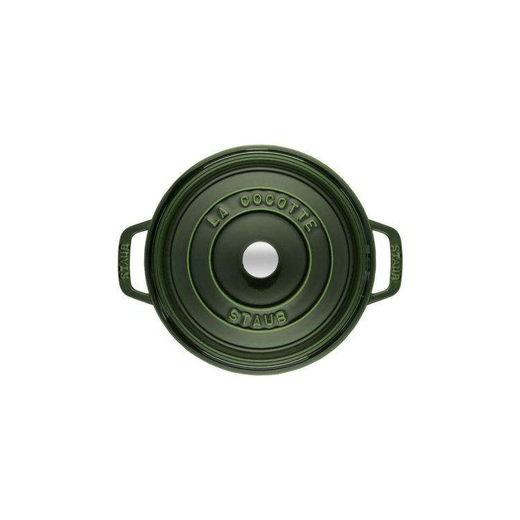 Staub Ronde cocotte 26cm / 5,25l Basilicum (Basilicum) - Panache (Koksijde)