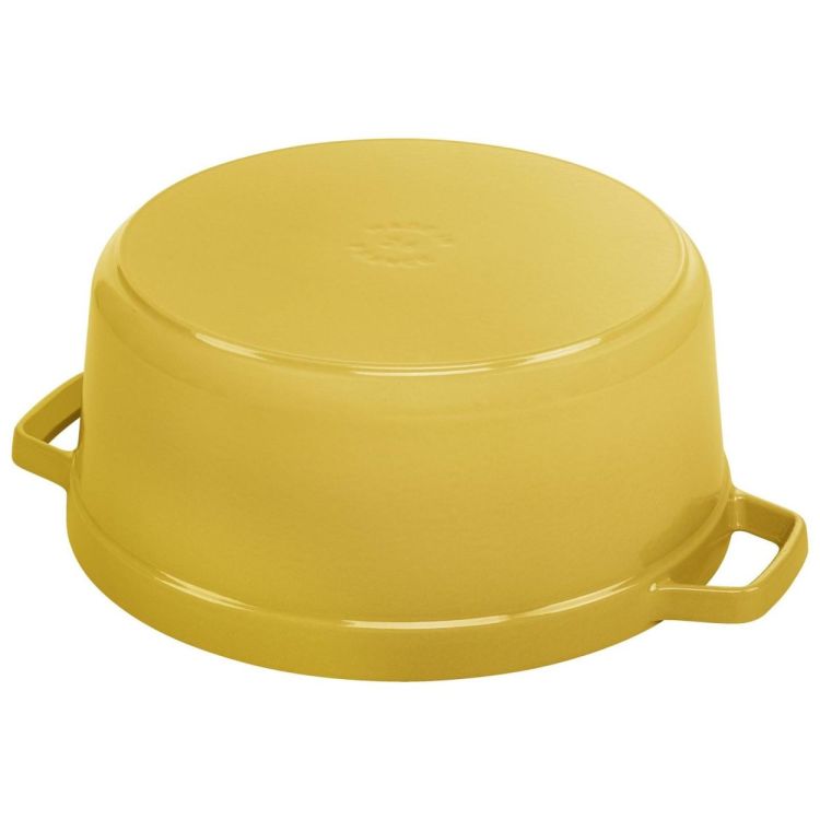 Staub Ronde cocotte 26cm / 5.25l (Citron) - Panache (Koksijde)