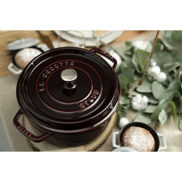 Staub Ronde cocotte 26cm / 5,25l (Grenadine) - Panache (Koksijde)