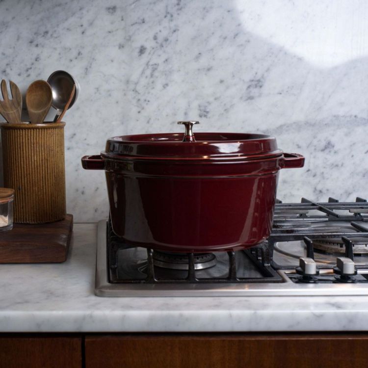 Staub Ronde cocotte 26cm / 5,25l (Grenadine) - Panache (Koksijde)