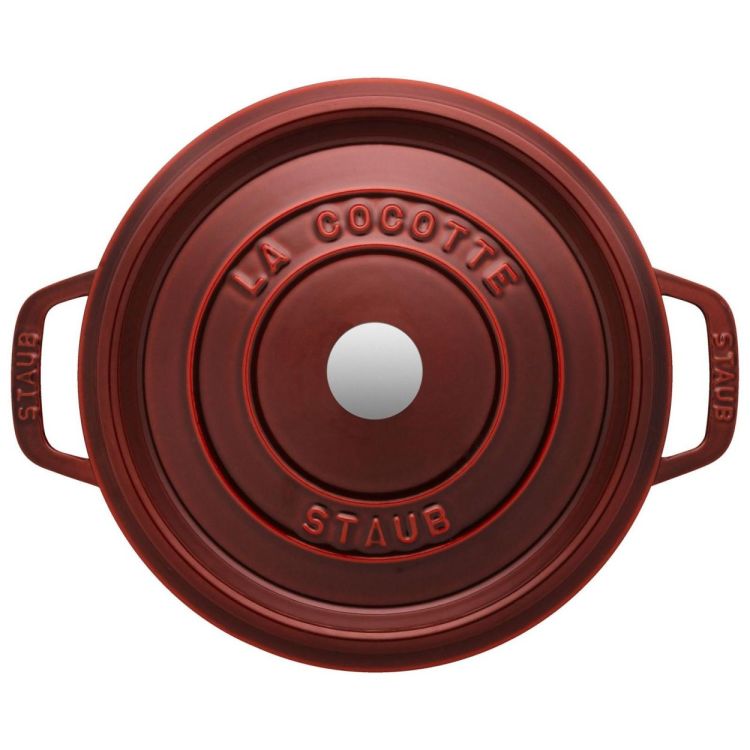 Staub Ronde cocotte 26cm / 5,25l (Grenadine) - Panache (Koksijde)
