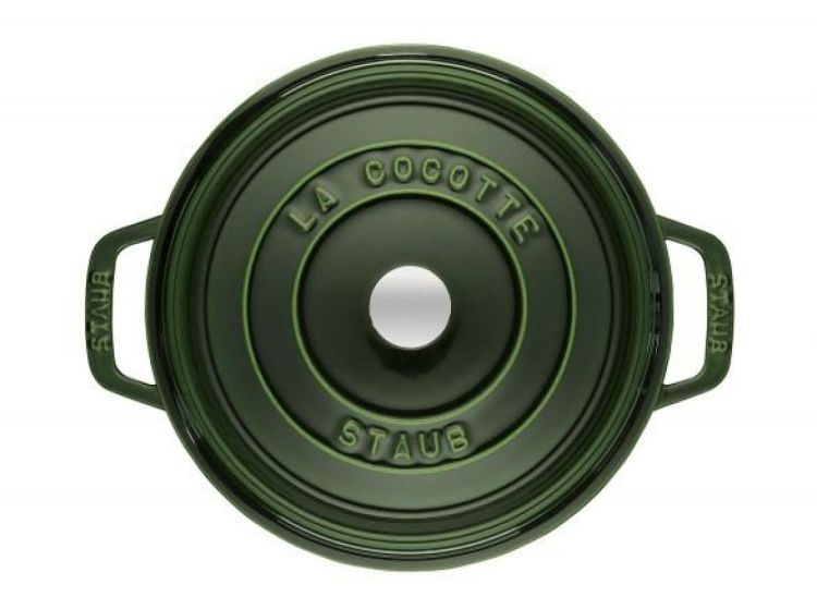 Staub Ronde cocotte 28cm / 6.75l Basilicum (Basilicum) - Panache (Koksijde)