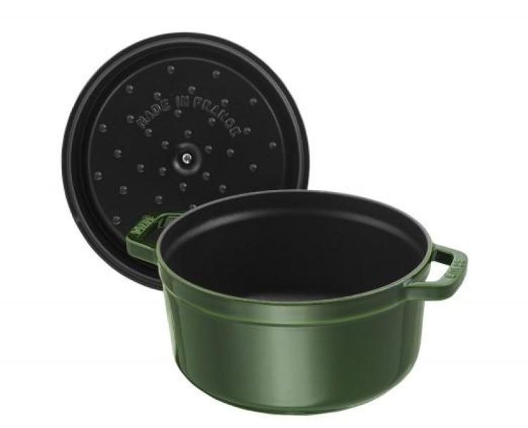 Staub Ronde cocotte 28cm / 6.75l Basilicum (Basilicum) - Panache (Koksijde)