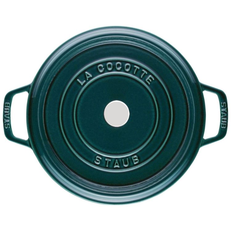 Staub Cocotte rond 28cm / 6,75l (La Mer) - Panache (Koksijde)