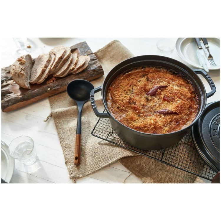 Staub Ronde cocotte 34cm / 12.5l (Zwart) - Panache (Koksijde)