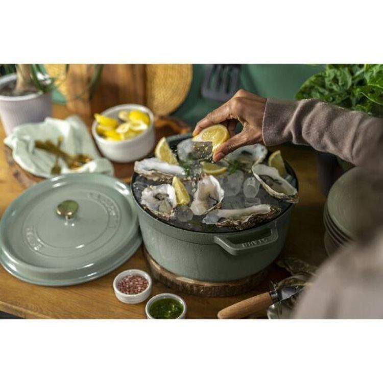 Staub Ronde cocotte (Eucalyptus) - Panache (Koksijde)