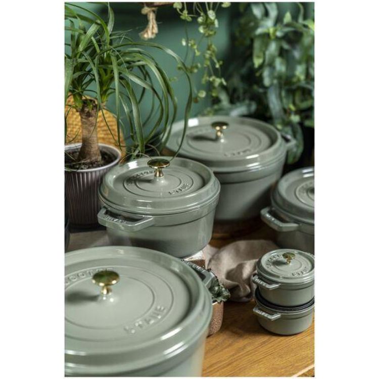 Staub Ronde cocotte (Eucalyptus) - Panache (Koksijde)