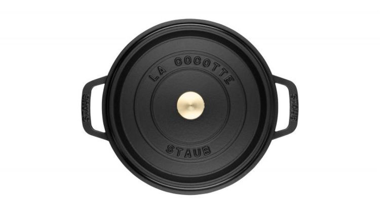 Staub Ronde cocotte 30cm /8.4l (Zwart) - Panache (Koksijde)