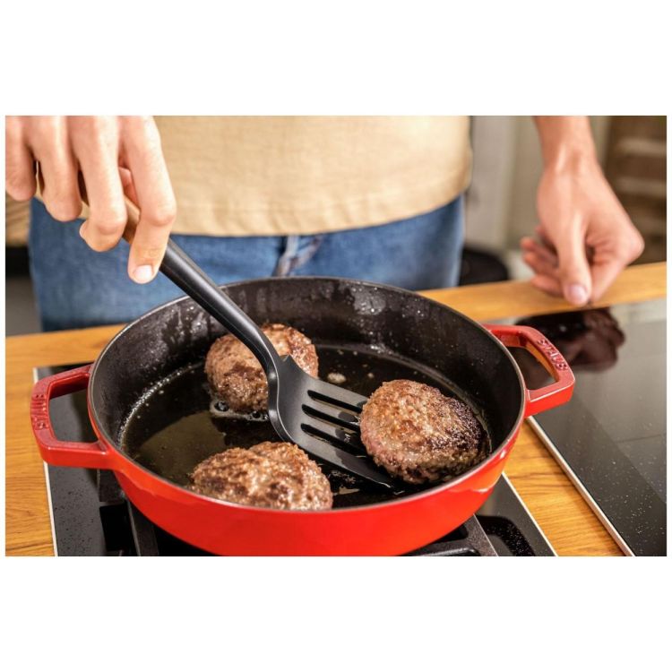 Staub Spatel 31cm (Zwart) - Panache (Koksijde)