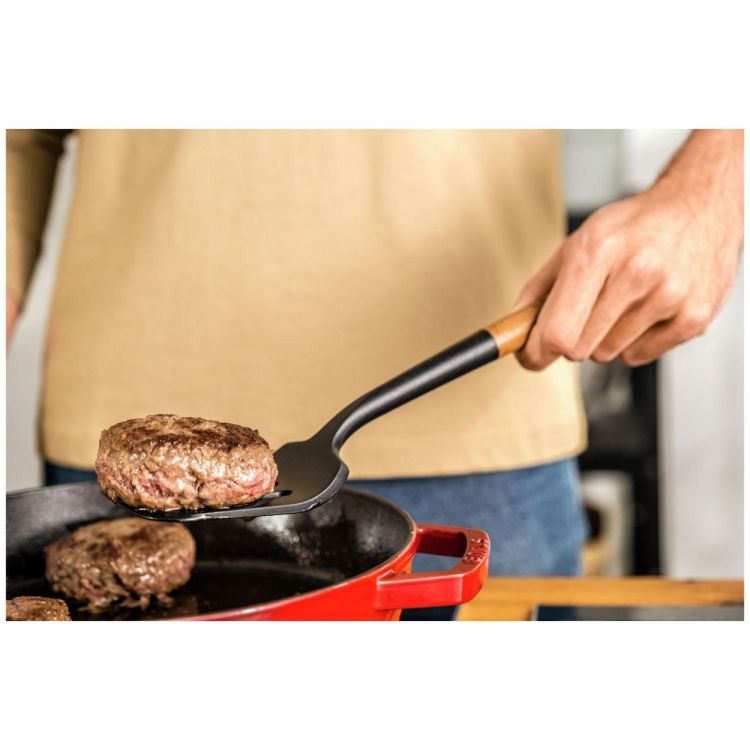 Staub Spatel 31cm (Zwart) - Panache (Koksijde)