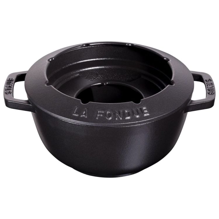 Staub Multifunctionele fondueset 10-delig (Black) - Panache (Koksijde)