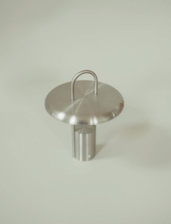 Stelton Pier LED lamp steel 25cm (Steel) - Panache (Koksijde)
