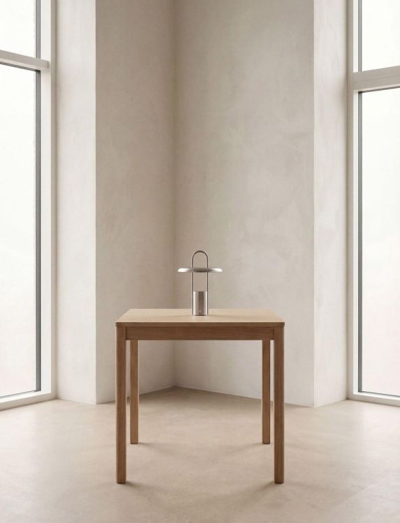 Stelton Pier LED lamp steel 25cm (Steel) - Panache (Koksijde)