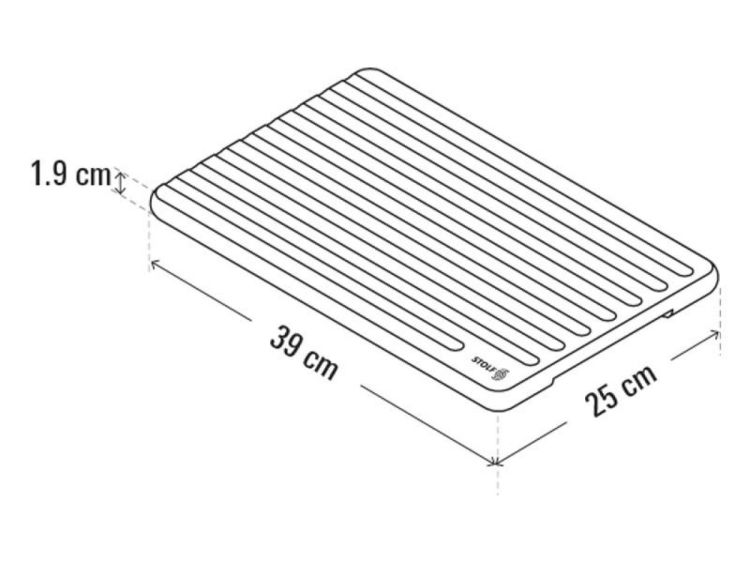 Stolf Broodsnijplank Teck 39x25x2cm (Teck) - Panache (Koksijde)