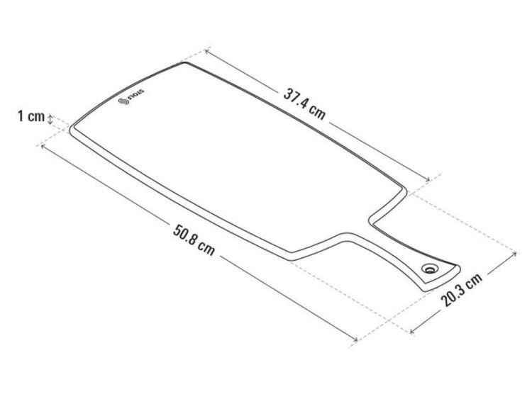 Stolf Serveerplank Teck 50,5x20x1cm (Teck) - Panache (Koksijde)