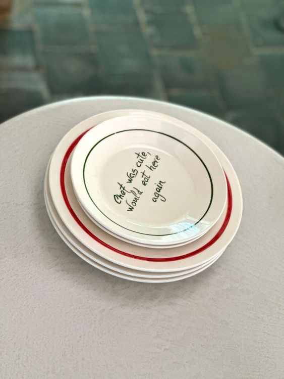 Studio Noticed Bord Chef was cute, would eat here again (Caramel) - Panache (Koksijde)