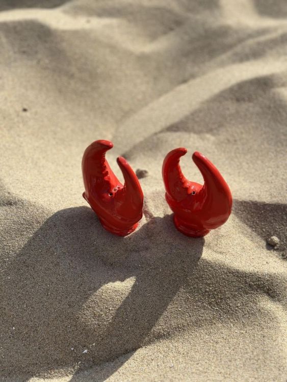 Studio Noticed Set zout- en peperstrooier Kreeft (Rood) - Panache (Koksijde)