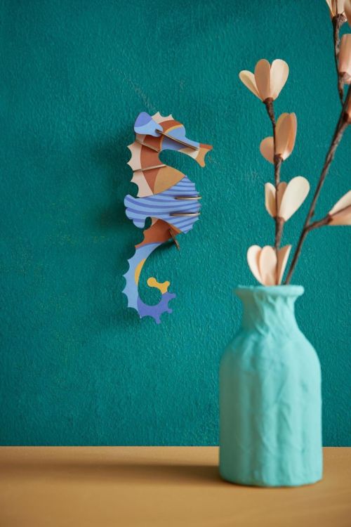 Studio Roof Blue Ringlet Seahorse (Blue) - Panache (Koksijde)