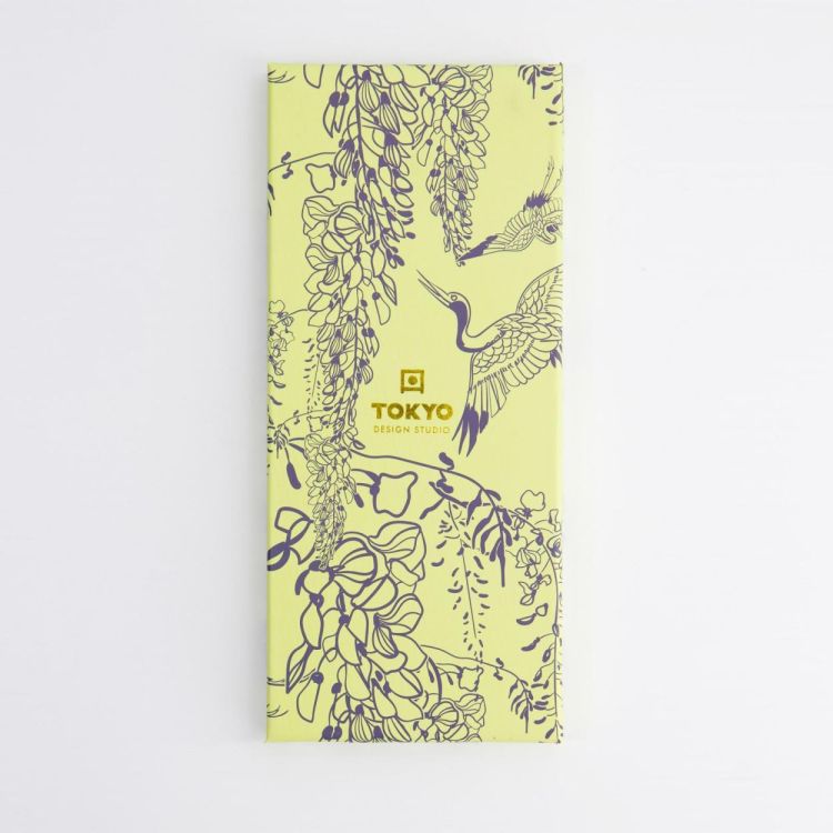 Tokyo Design Studio Chopsticks Floral Patterns 5 paar (Wit) - Panache (Koksijde)